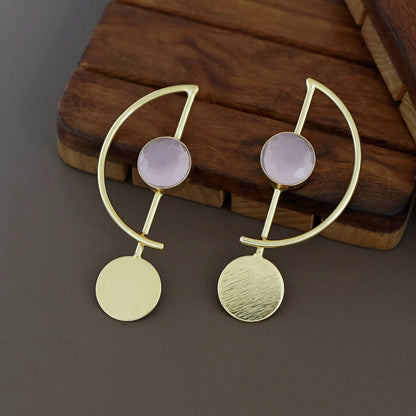 Shape Round Glossy Earring