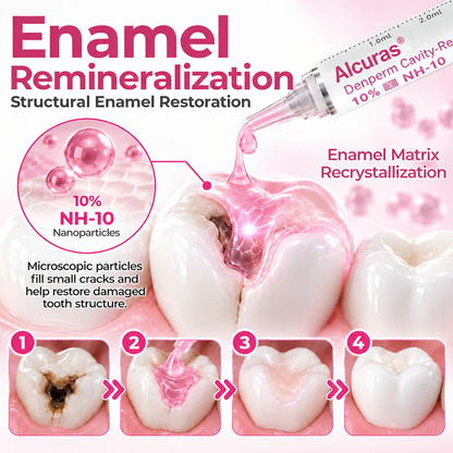 Alcuras® DenPerm Cavity-Repair Natural Enamel Filling Gel