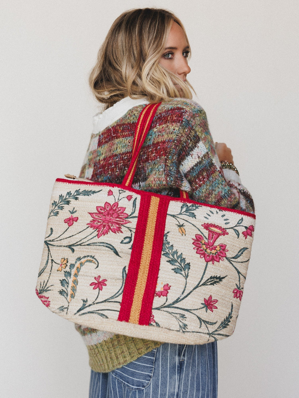 Flower Fields Bag - Cherry Dream