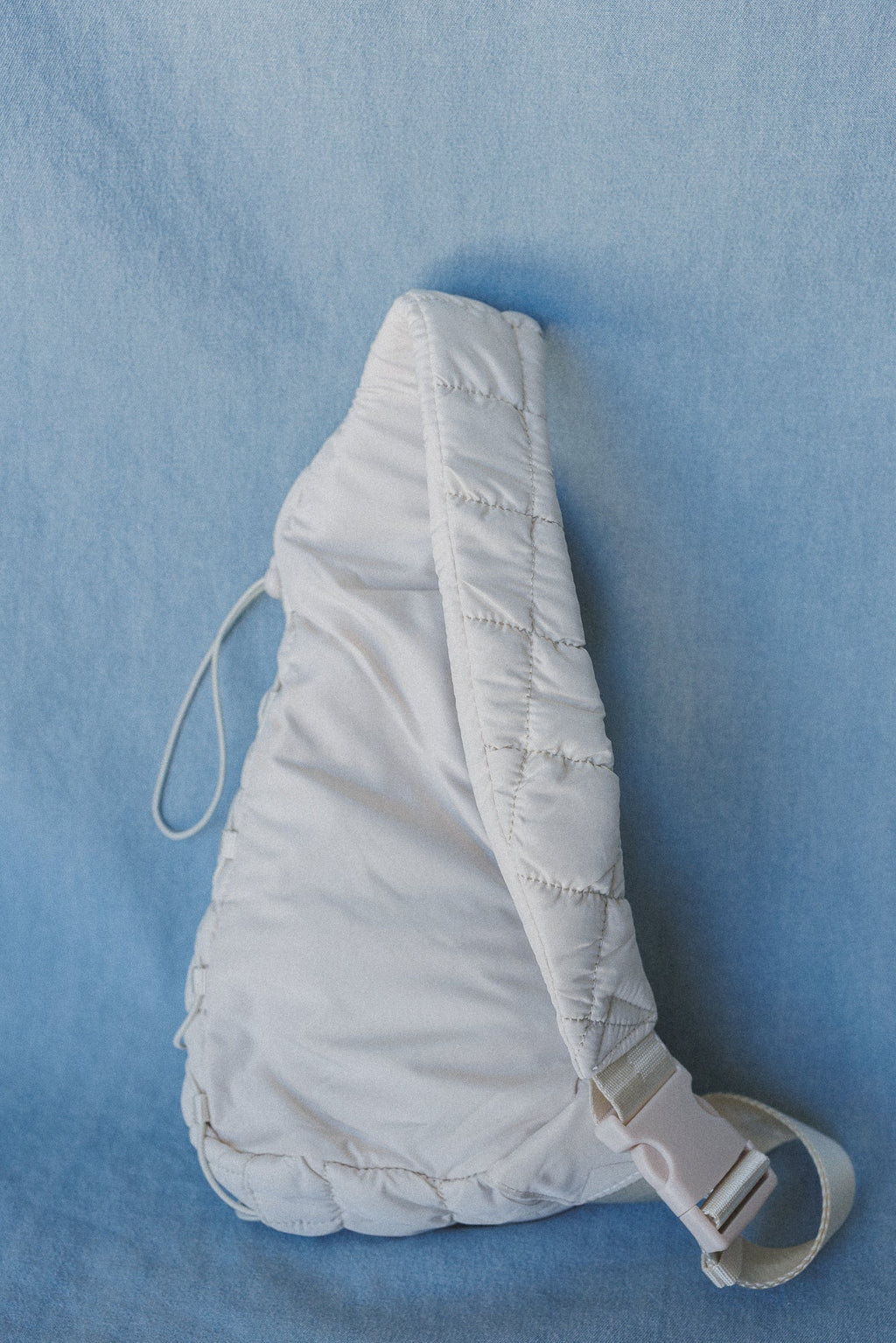 Cloud Dreamer Quilted Sling Bag - Ivory