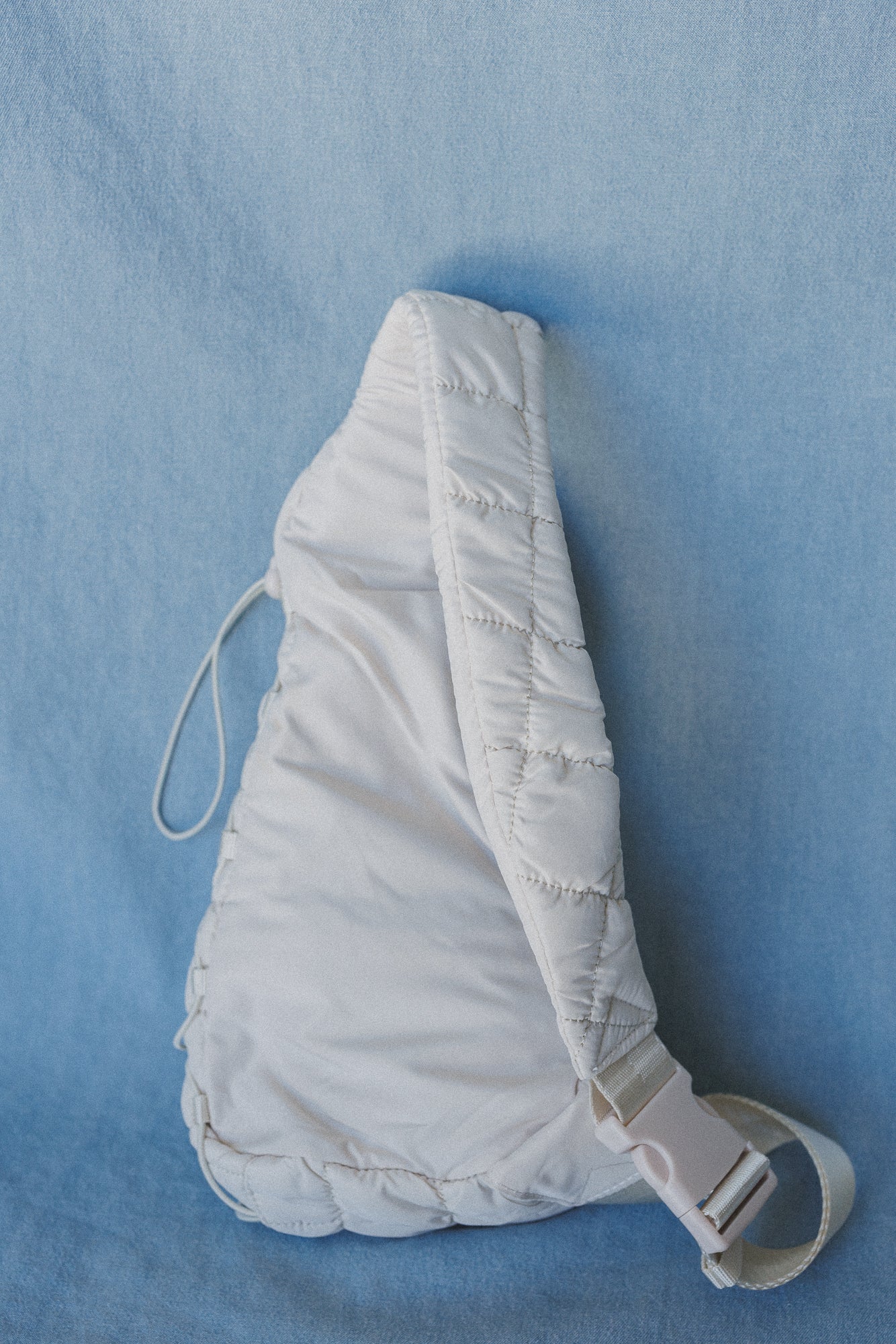 Cloud Dreamer Quilted Sling Bag - Ivory