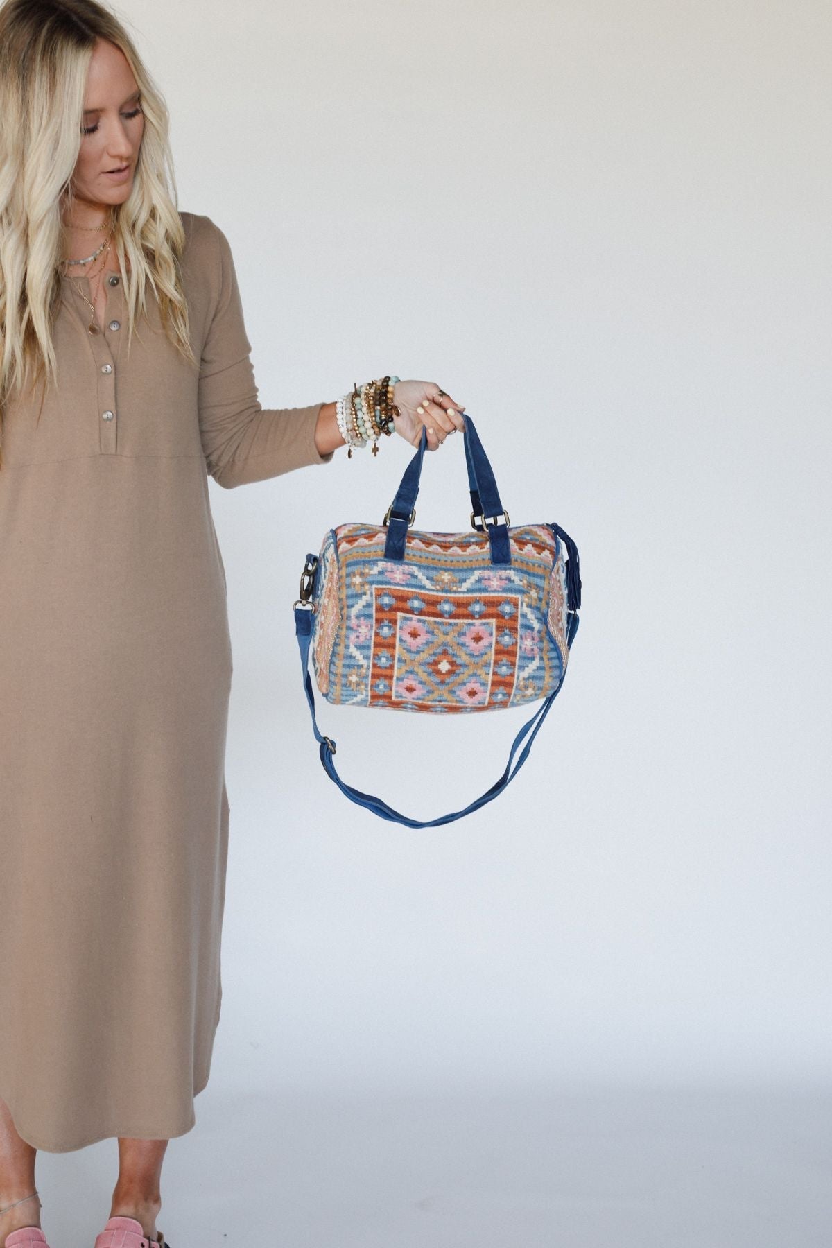 Ocean Island Handcrafted Bag - Multi
