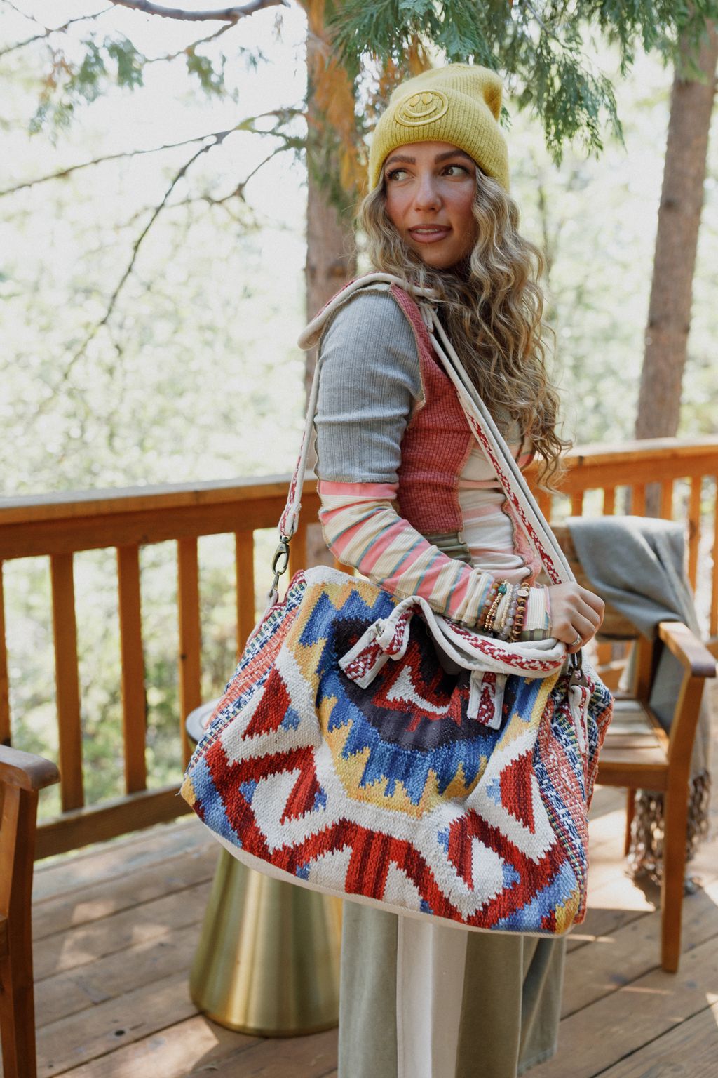 Tribal Traveler Weekender Bag - Multi