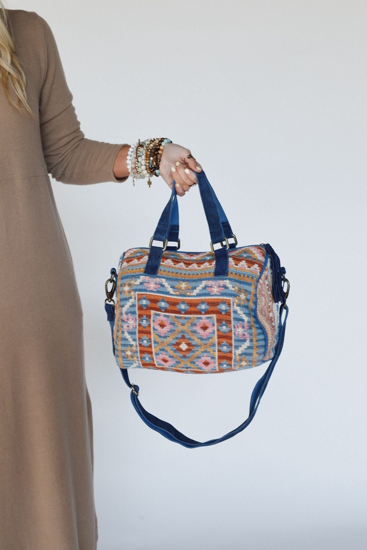 Ocean Island Handcrafted Bag - Multi