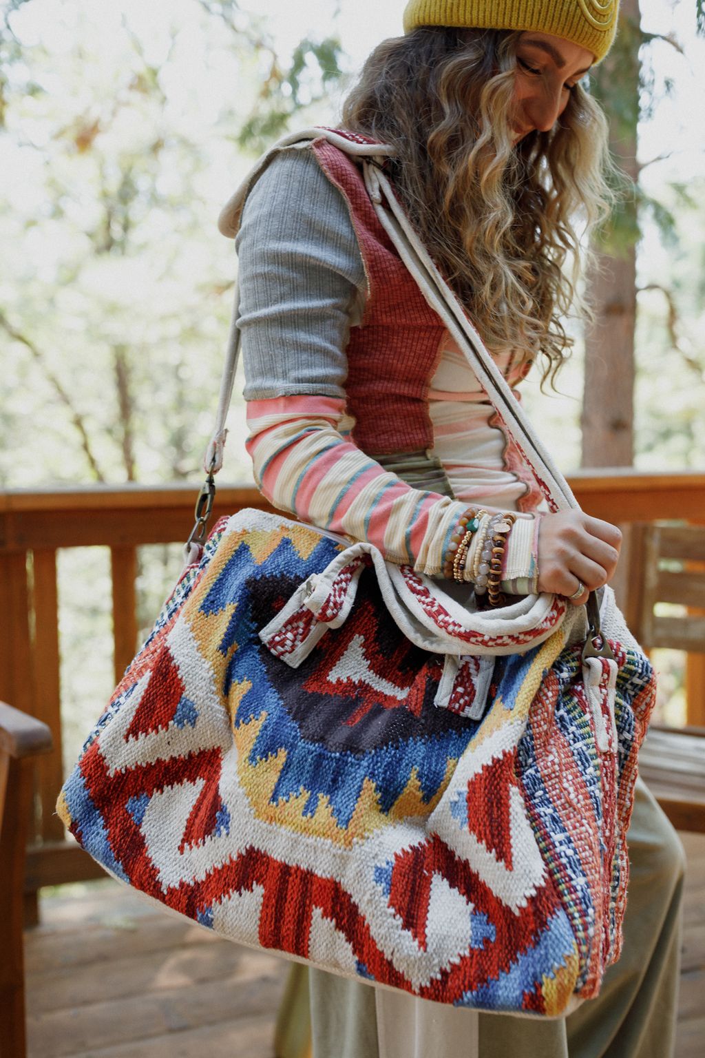 Tribal Traveler Weekender Bag - Multi