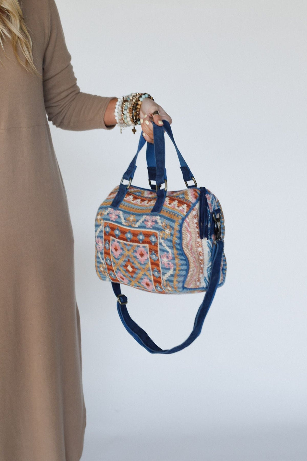 Ocean Island Handcrafted Bag - Multi