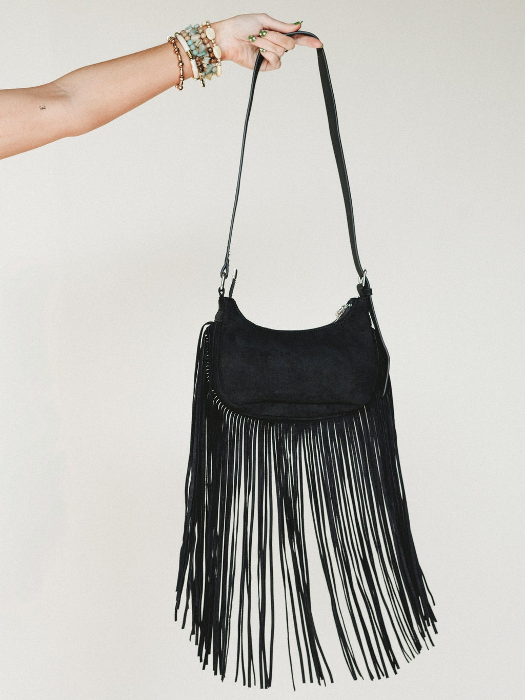 High West Fringe Bag - Black