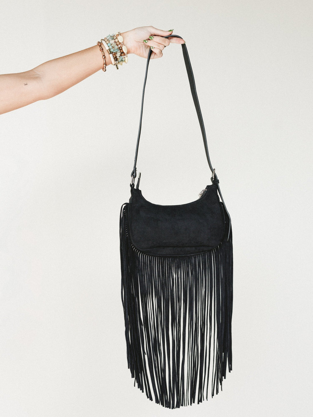 High West Fringe Bag - Black