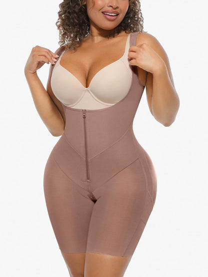 V-Shaped Faja Tummy Control Butt Lift Shapewear Bodysuit