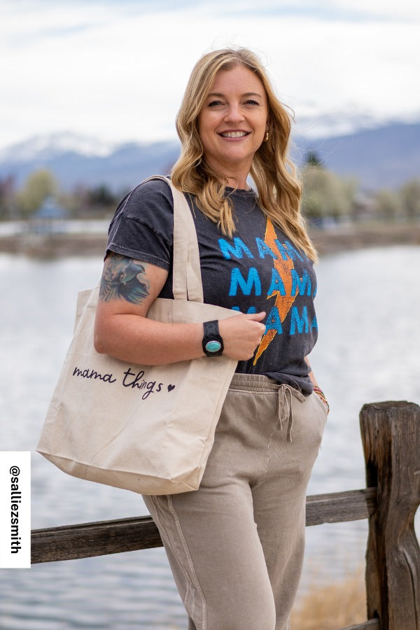 Mamas Daily Essential Tote - Natural