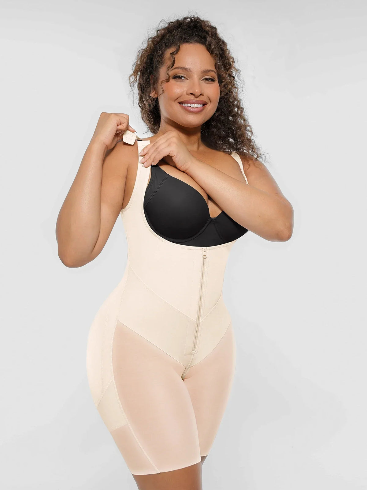 V-Shaped Faja Tummy Control Butt Lift Shapewear Bodysuit