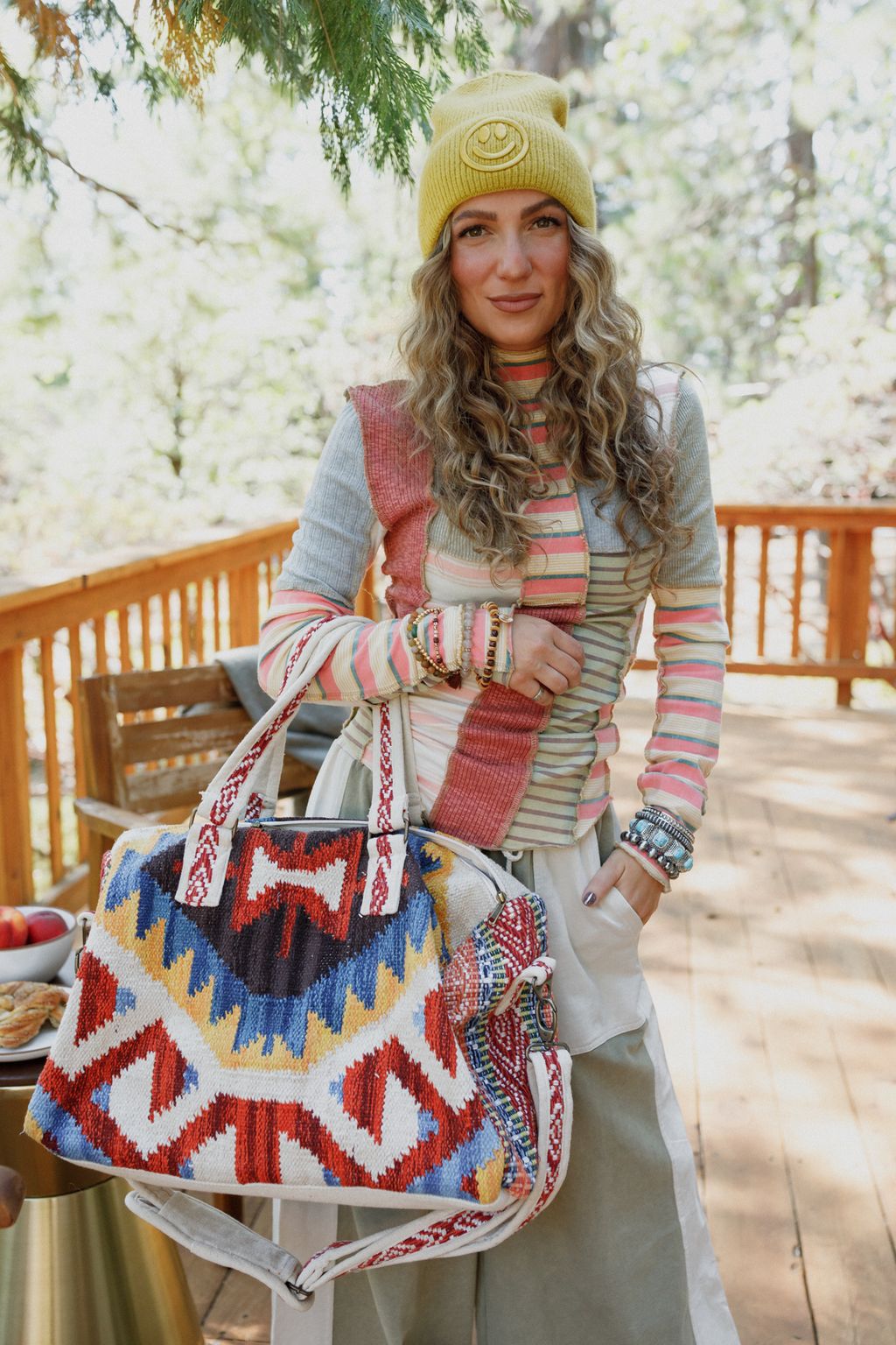 Tribal Traveler Weekender Bag - Multi