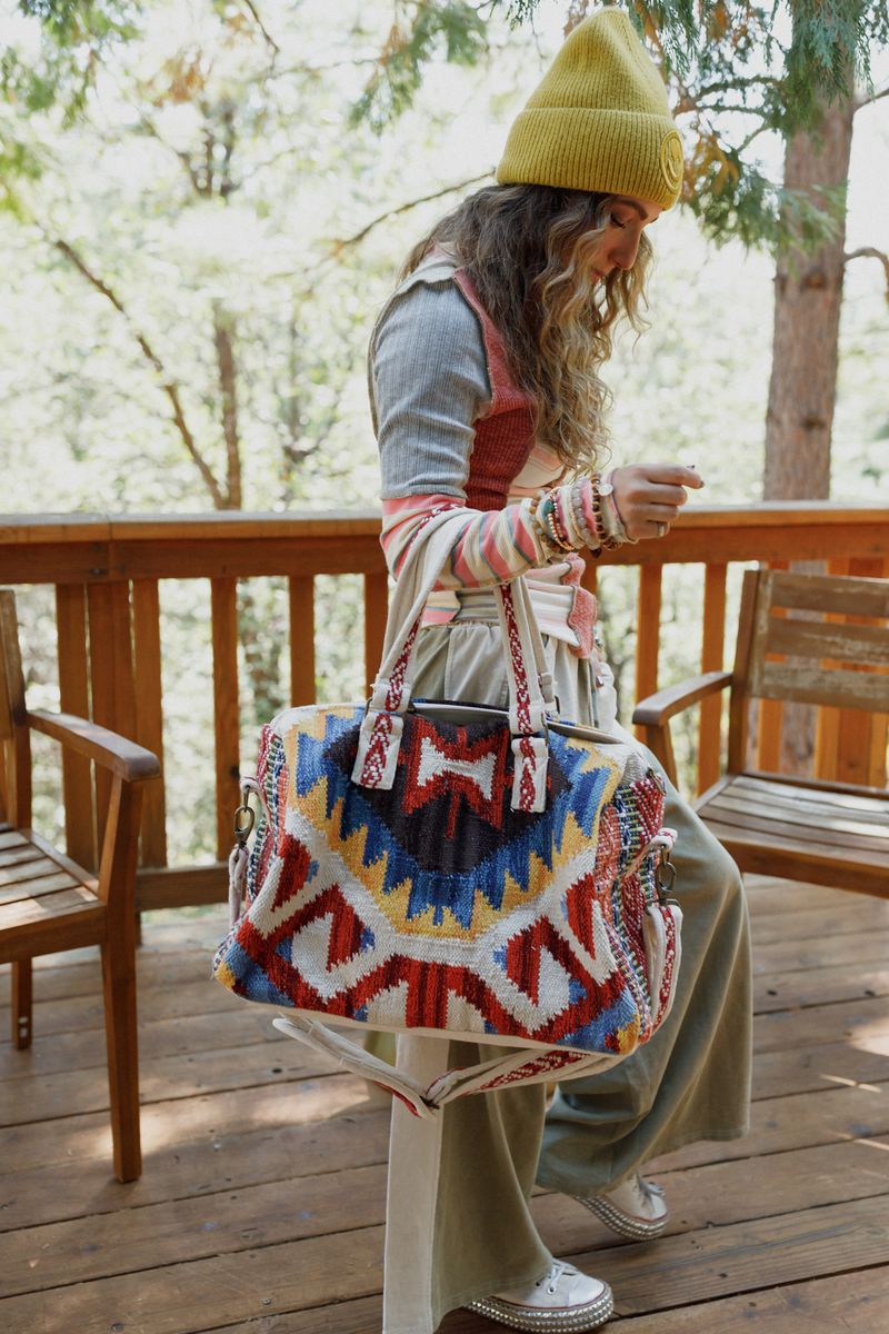 Tribal Traveler Weekender Bag - Multi