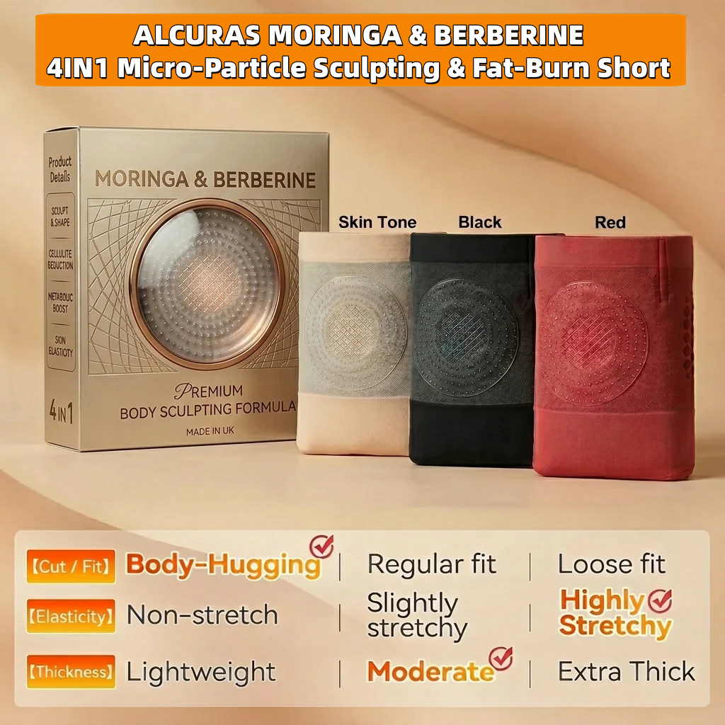 🔥Sfrcord®️ Official Brand Store |2026 4-In-1 Micro-Particle Sculpting & Fat-Burn Short