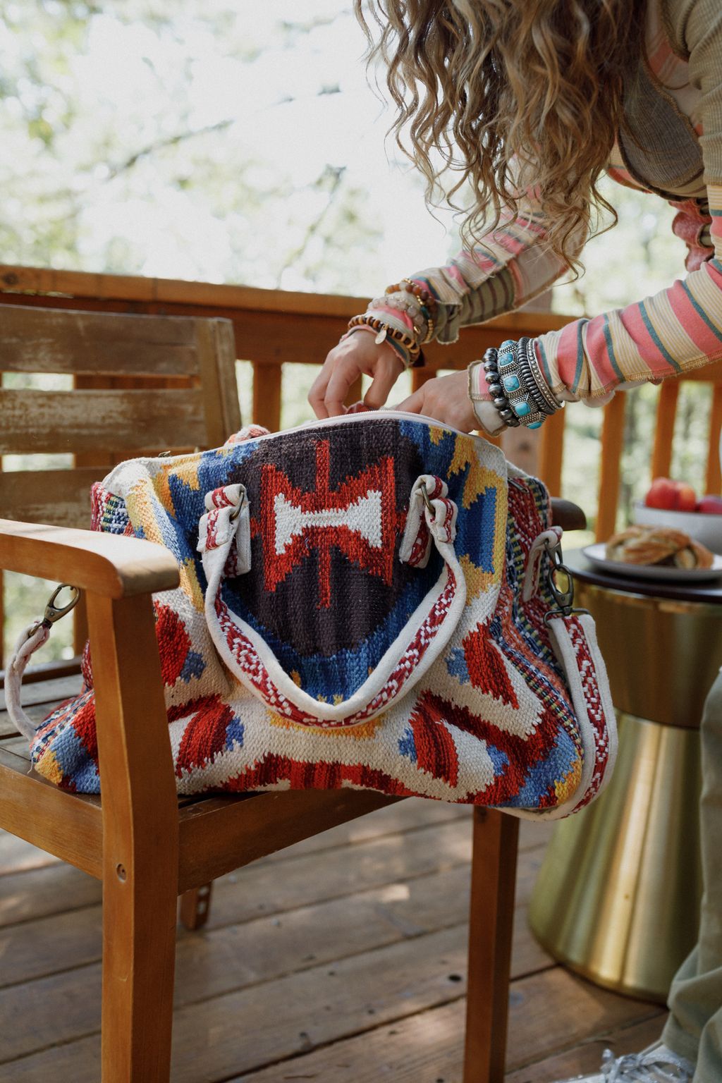 Tribal Traveler Weekender Bag - Multi