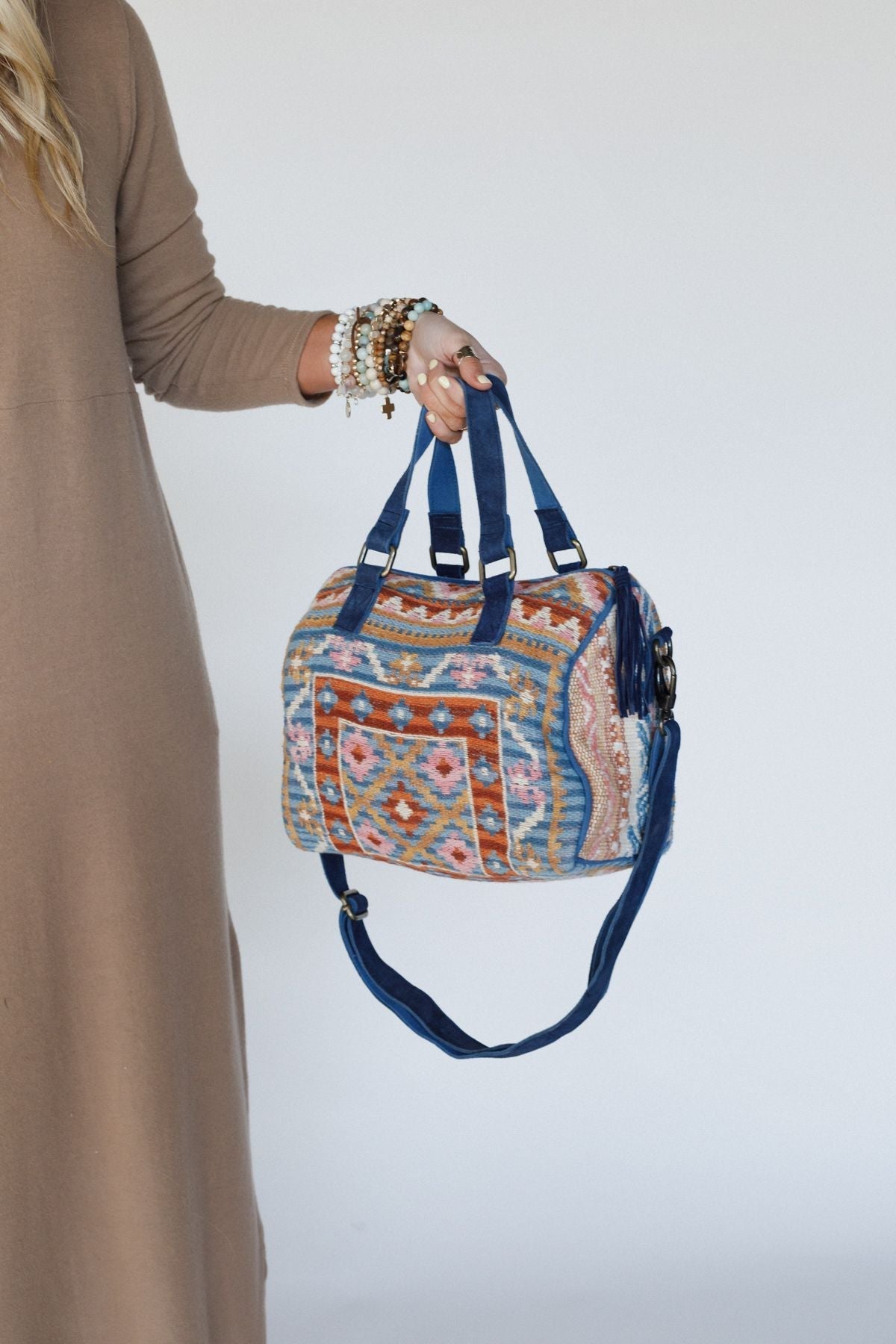 Ocean Island Handcrafted Bag - Multi