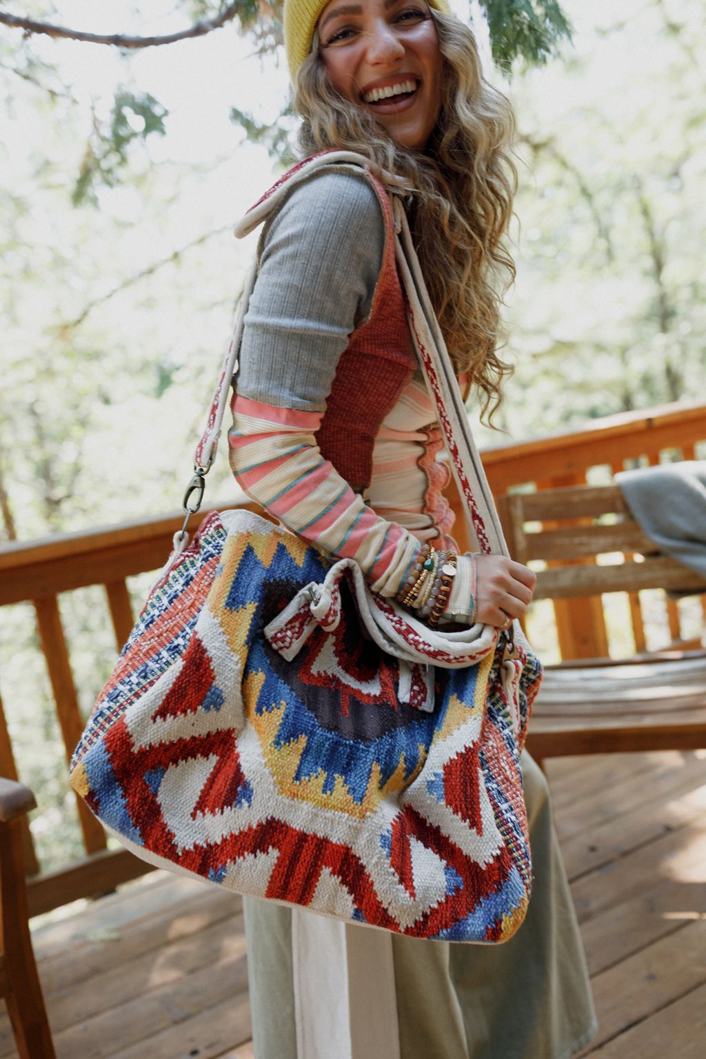 Tribal Traveler Weekender Bag - Multi